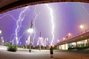 Enormous electrical discharge - Atenas Greece