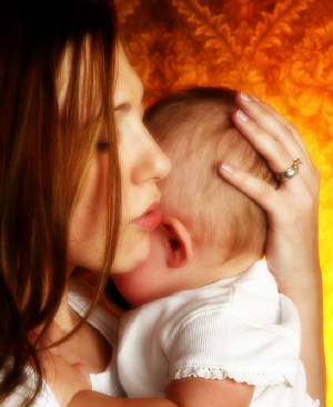 Motherhood with infinite patience