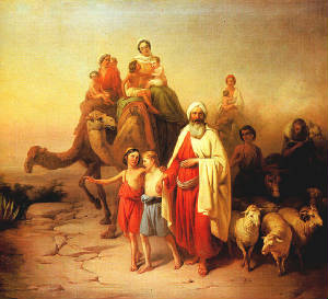 Your forefather Abraham with his children are known as the Chosen One