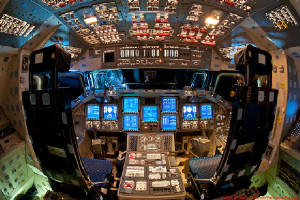 The-Flight-Deck-of-Space-Shuttle-Endeavour