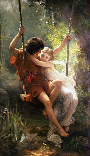 the spring time in life is first love