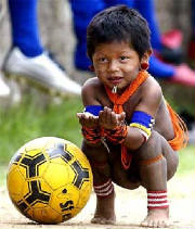 everywhere, the ball is something special, with which you can do magic