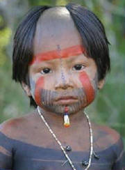 teach from small to be kayapo