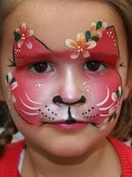 Face painting artfully