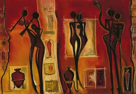 african art poster