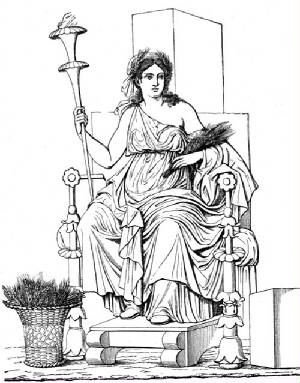 Demeter Mother Earth of the Greeks