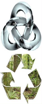 Recycling chain goes on for ever like reincarnation