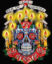 America Latino Dia De Los Muertos en el mes de Nov 2010.