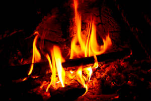Most of the wisdom was handed on, around the fire, which was a lovely Scene of the hearth and warmth of the clan.