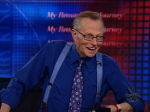 Larry King and all the CNN staff Thank You