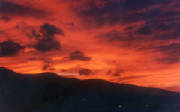 Sunrise in the mountains