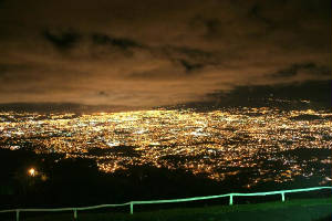 Valle Central San Jose Costa Rica.