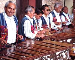 Costa Rica musicos de marimba