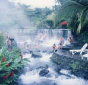 Historia Costa Rica Aguas termales Tabacon