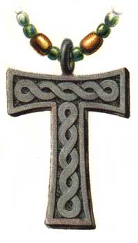 Cruz "Tau el Dios Viviente"