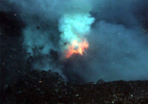 under sea thermal vents such as the romantically named Lost City