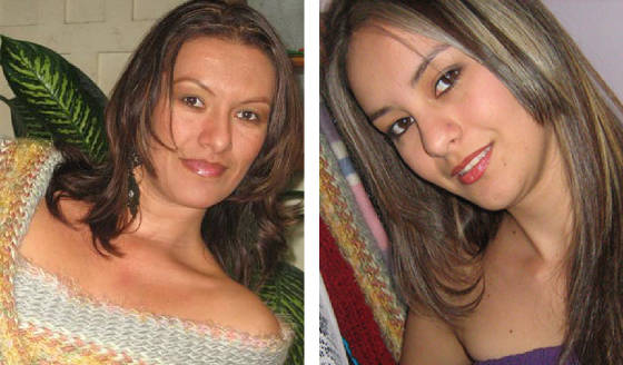 Dos hijas menores de Lavon son Evelin y Liseth